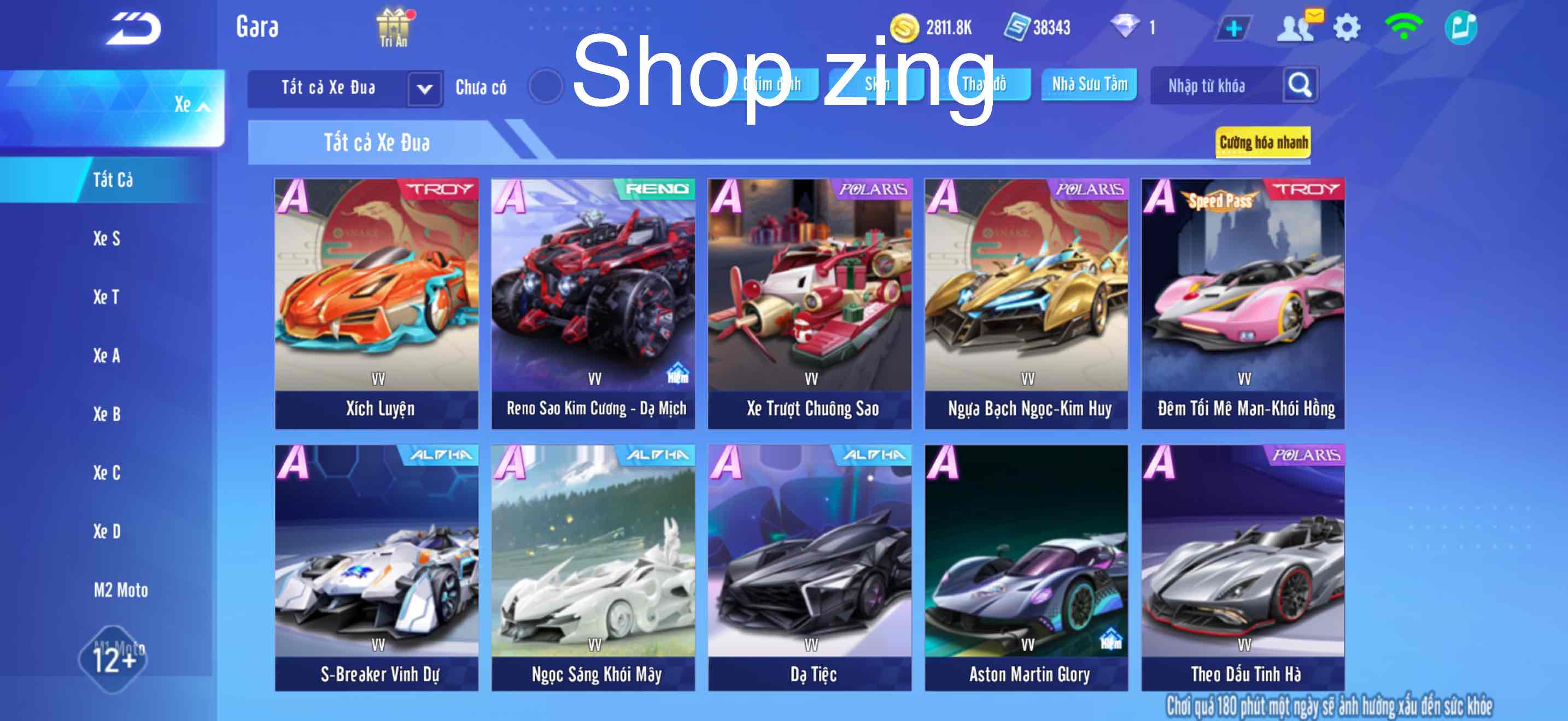 2. Tài khoản Z3824 - hình ảnh túi đồ