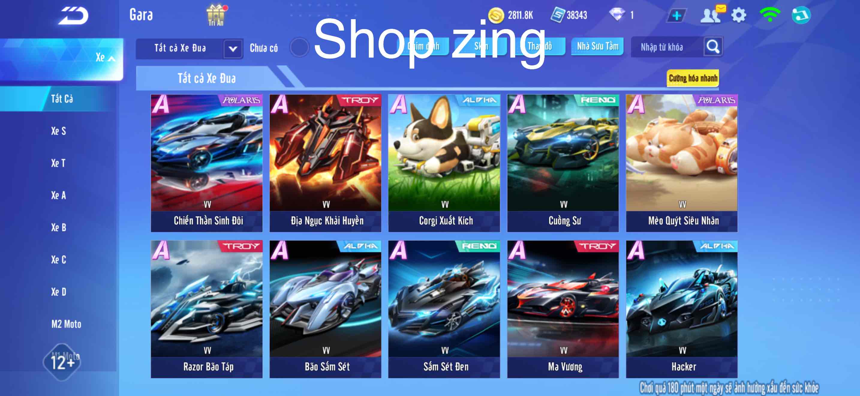 5. Tài khoản Z3824 - hình ảnh túi đồ