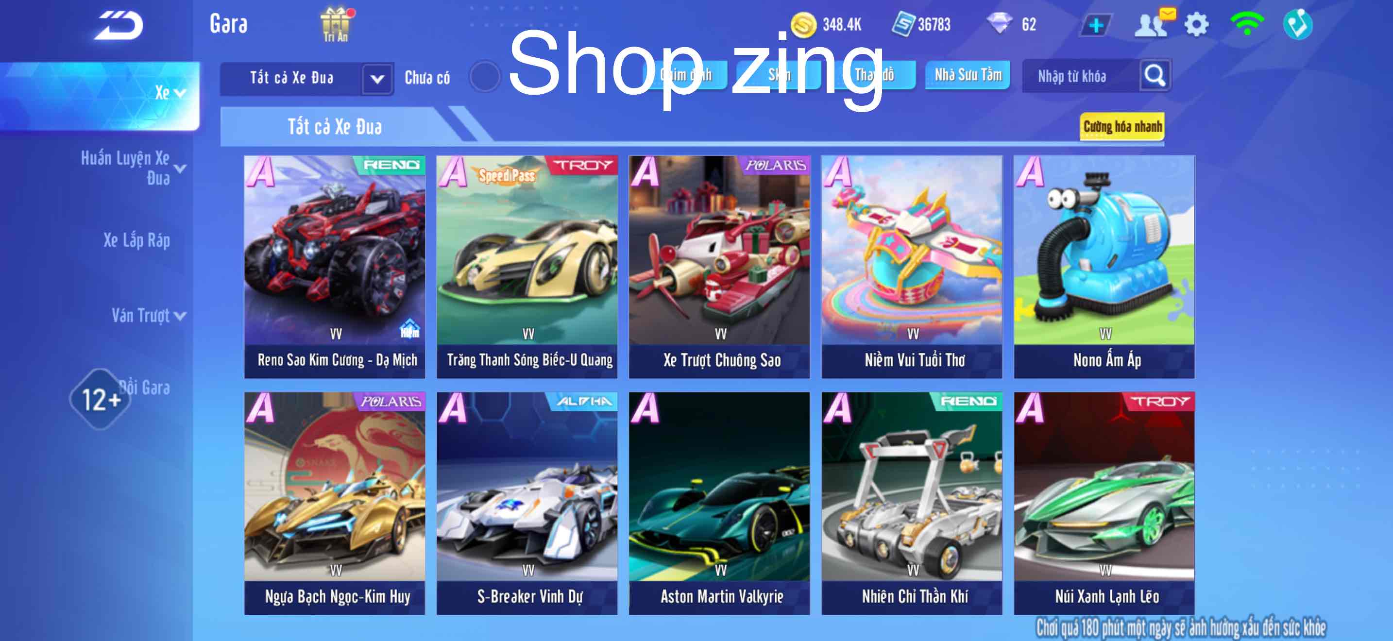 2. Tài khoản Z3830 - hình ảnh túi đồ