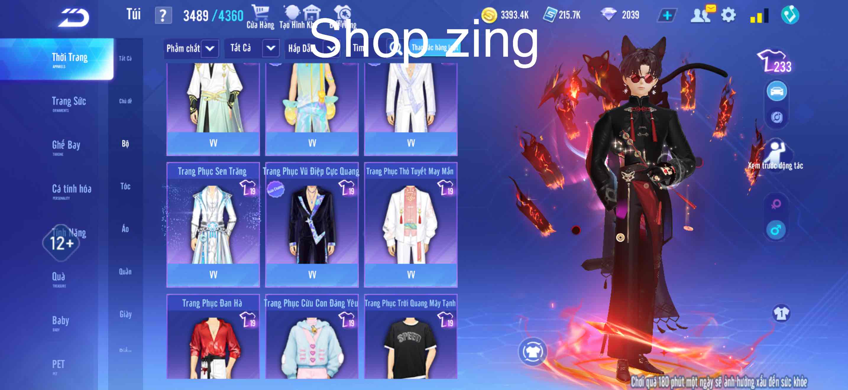 3. Tài khoản Z3899 - hình ảnh bảng ngọc