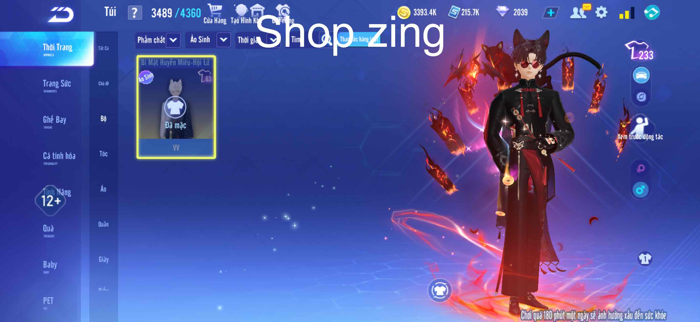 3. Tài khoản Z3899 - hình ảnh tướng