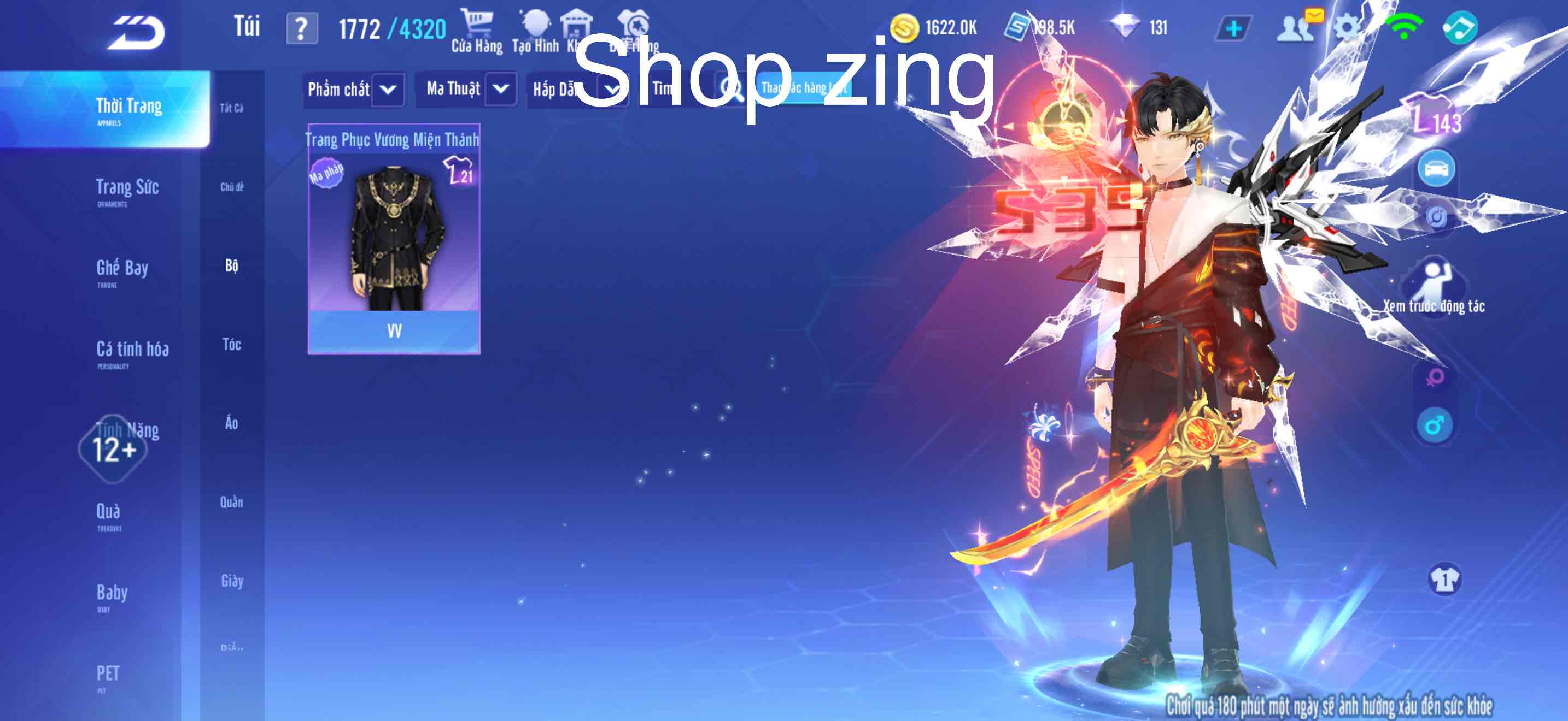 2. Tài khoản Z3901 - hình ảnh tướng