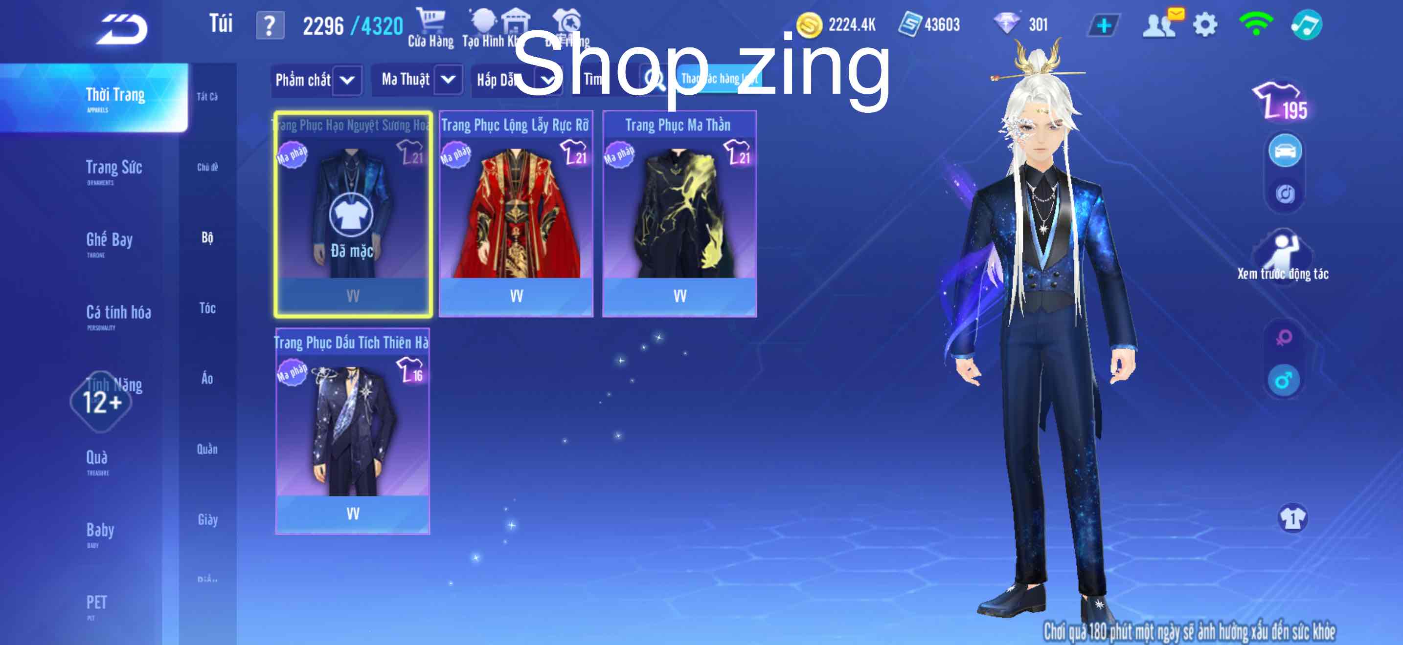2. Tài khoản Z3906 - hình ảnh tướng