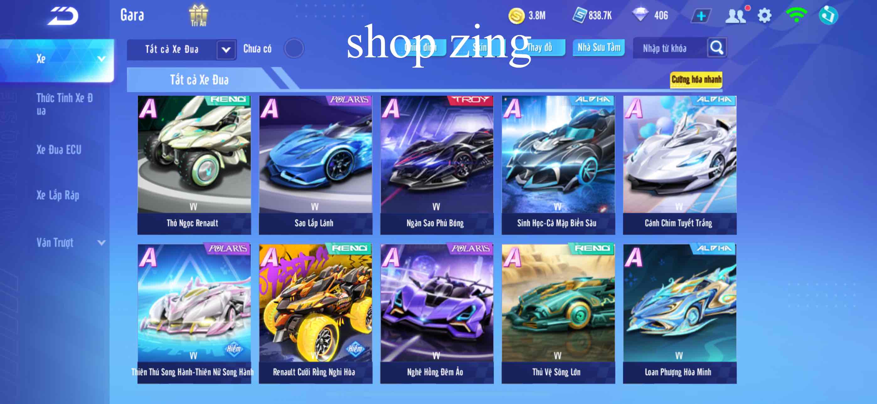 11. Tài khoản Z1604 - hình ảnh túi đồ