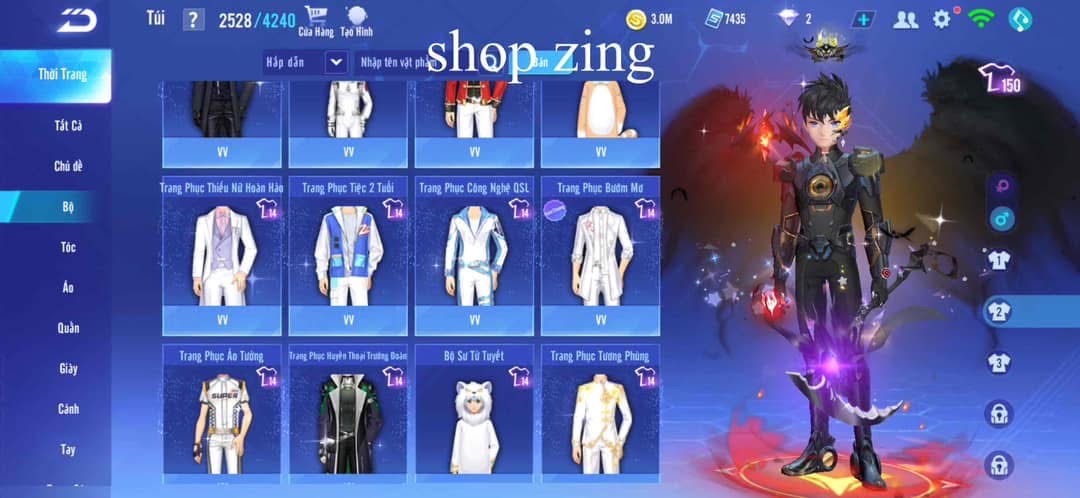 9. Tài khoản Z1722 - hình ảnh bảng ngọc