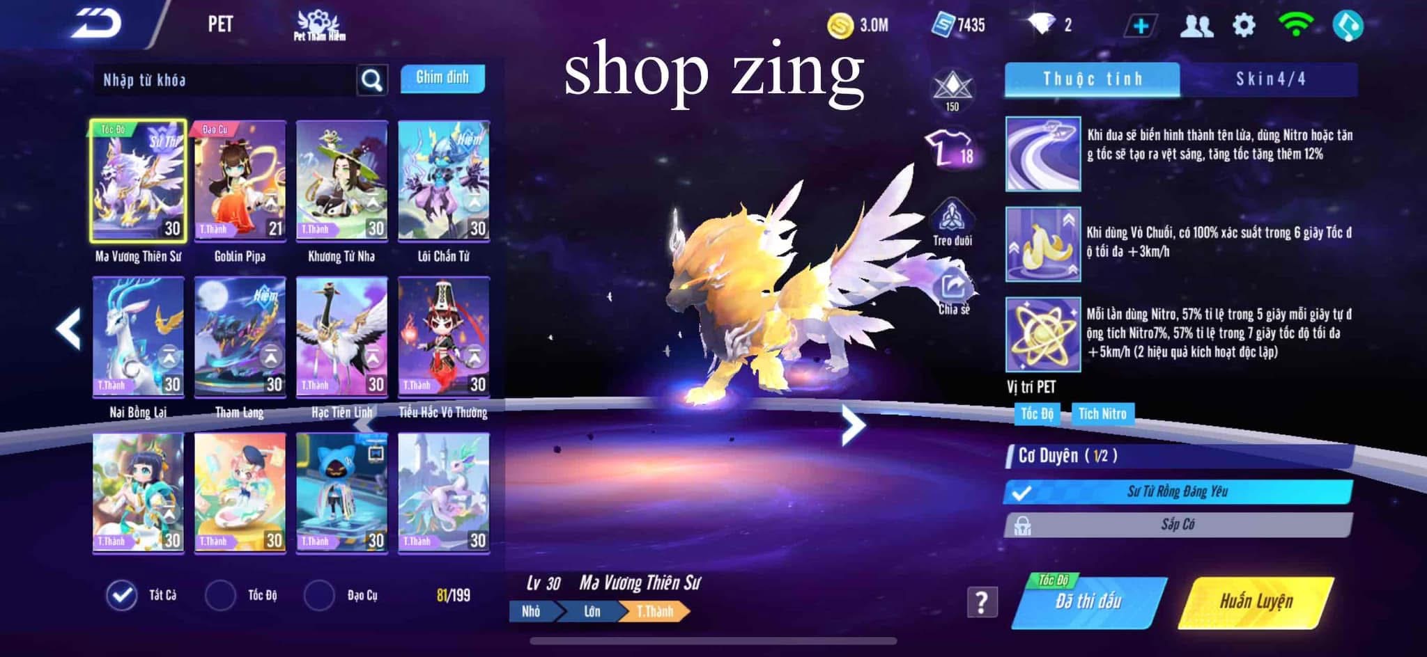 2. Tài khoản Z1722 - hình ảnh trang phục