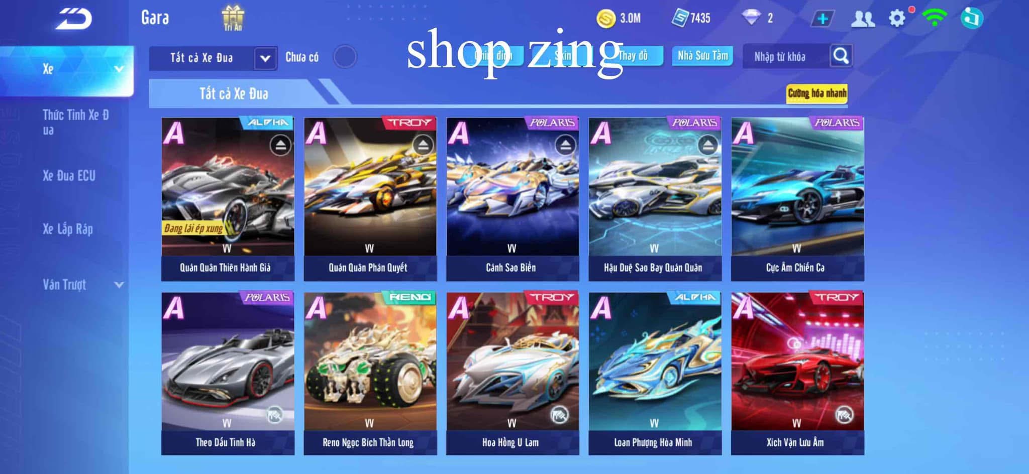 1. Tài khoản Z1722 - hình ảnh túi đồ