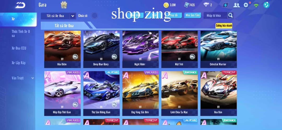 7. Tài khoản Z1722 - hình ảnh túi đồ