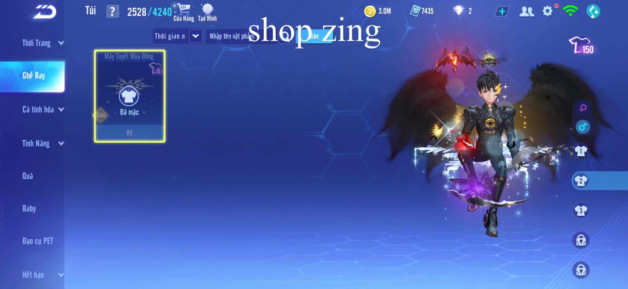 1. Tài khoản Z1722 - hình ảnh tướng